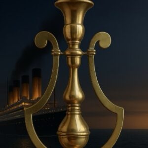 Chandelier Réplique du Titanic – Gravure “WhitHe Star Line »