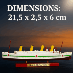 Maquettes HMHS Britannic  – Échelle 1:1250