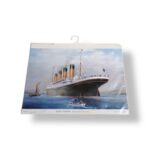 Affiche du RMS Titanic Départ de Queenstown