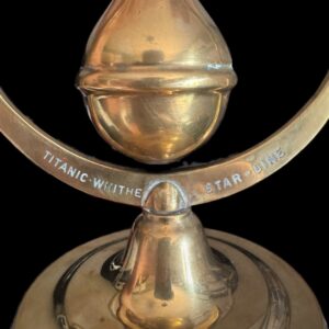 Chandelier Réplique du Titanic – Gravure “WhitHe Star Line »