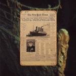 Plaque en métal " The New York Times "
