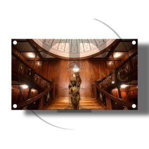 Toile Murale Grand Escalier du Titanic – Format XXL 140×240 cm