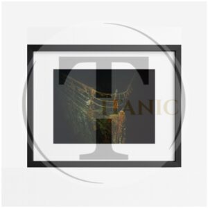 Photographie encadrée de l’épave du Titanic – 42 x 32 cm