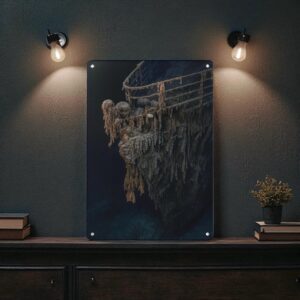Plaque en métal RMS Titanic – Épave