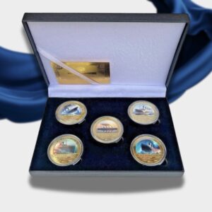 Coffret de 5 Pièces commémoratives – Titanic