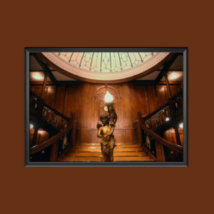 Photographie encadrée – grand escalier