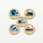 Coffret de 5 Pièces commémoratives – Titanic