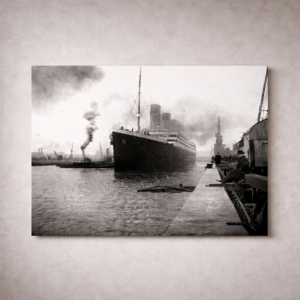 Poster ( TOILE ) décorative RMS TITANIC