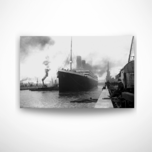 Poster ( TOILE ) décorative RMS TITANIC