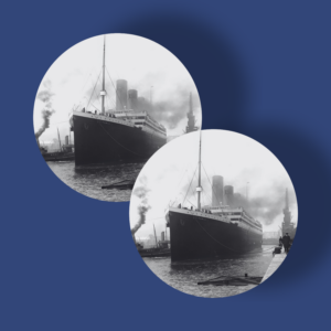 Sous-verres – Titanic