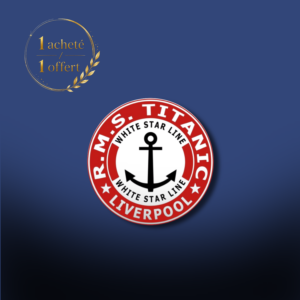 Autocollant White Star Line – Liverpool
