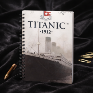 Carnet Spirale – 140 Pages – Motif Titanic