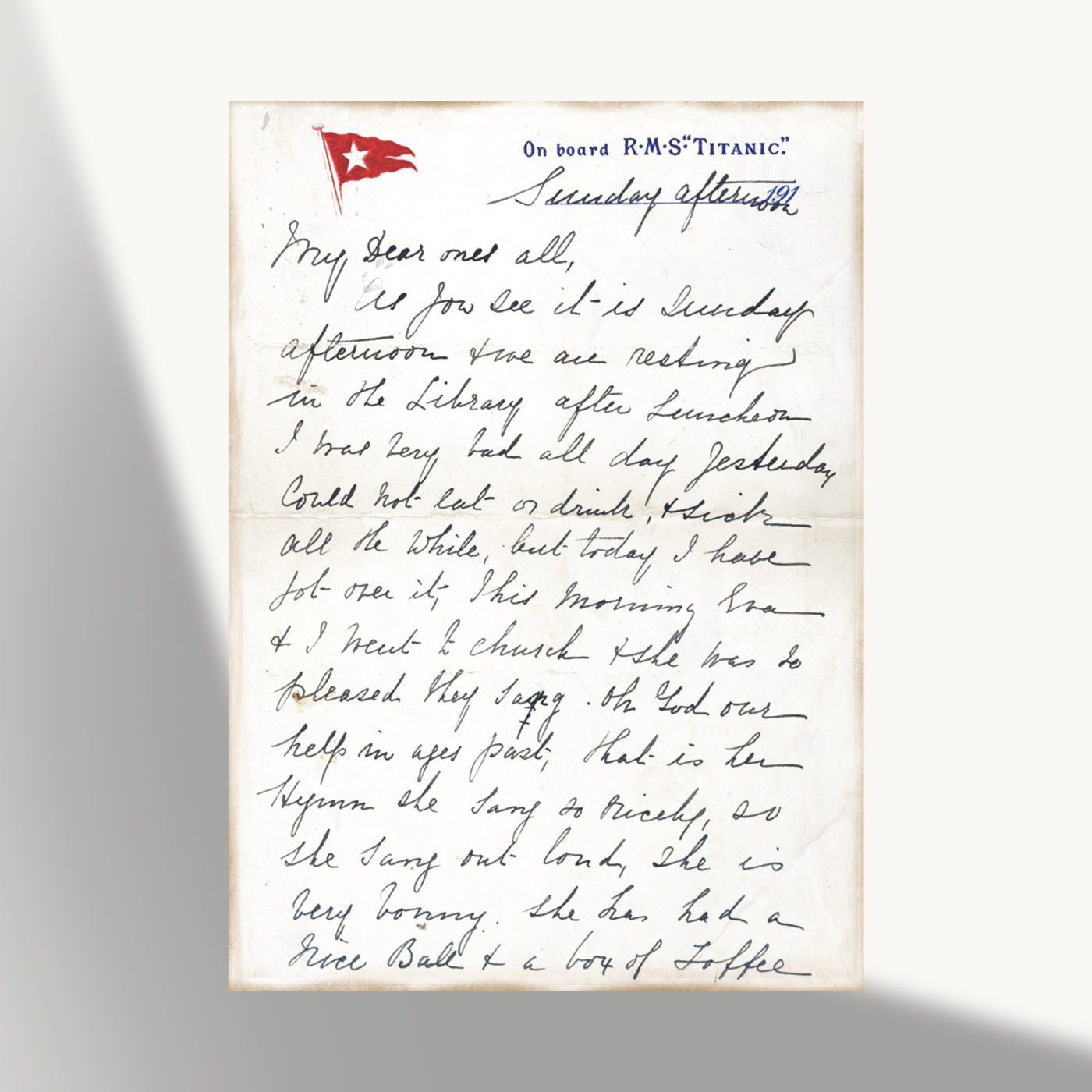 les souvenirs du titanic