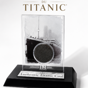 Poudre de charbon authentique du Titanic – Édition limitée