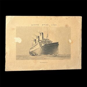 Authentique Abstract of Log du RMS Majestic – White Star Line – 1932