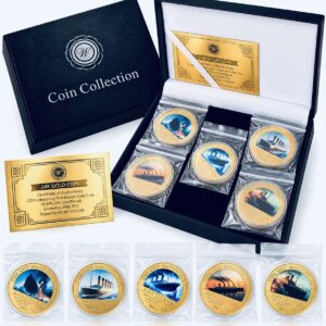 Coffret de 5 Pièces commémoratives – Titanic