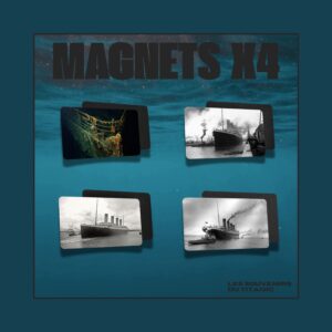 Lot de 4 magnets – Titanic