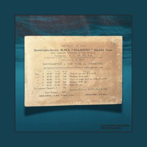 Abstract of Log du R.M.S. Majestic