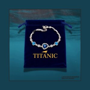 Bracelet Titanic – Éclat bleu